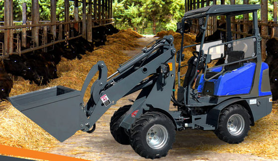 Double Hydraulic Motors Fully Hydraulic Loader
