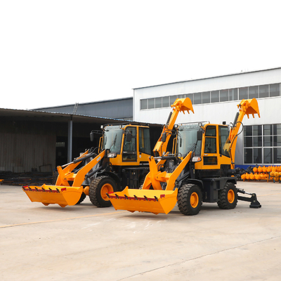Excavating and Loading "Two Busy" Multi-Functional Construction Mechanical Vehicle