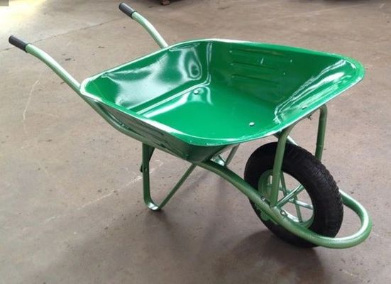 CE Certification Garden Machine Tools 0.6mm 5 Cuft Steel Wheel Barrow