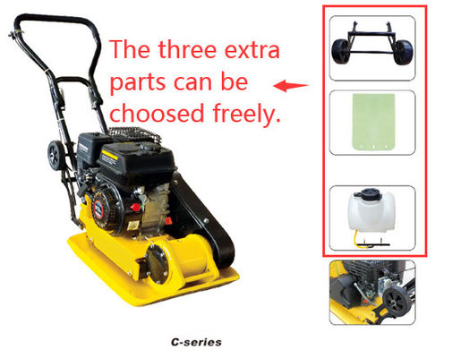 Road Repair Gas Powered Plate Compactor 5.5HP Tamper Plate Compactor