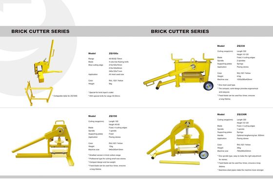 Hand Press Manual Brick Cutter