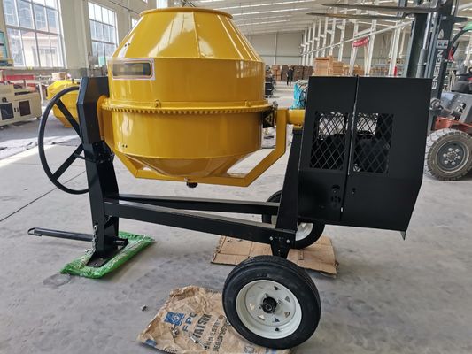 Wet Construction Cement Concrete Mixer Machine 6.5HP Semi Dry