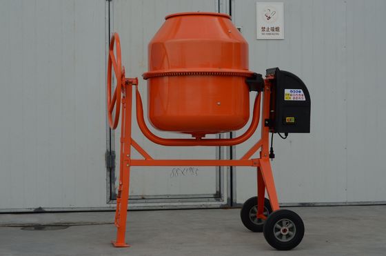 Wet Construction Cement Concrete Mixer Machine 6.5HP Semi Dry