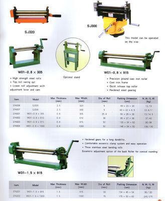 ISO 9001 Bench Shearing Machine Plate Rolling Metal Shear Cutter