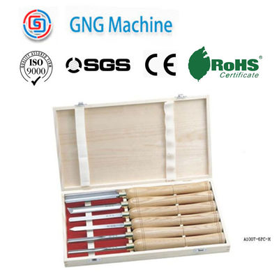 Wooden Handle Material Wood Lathe Tool Sets  SGS Carving Chisel