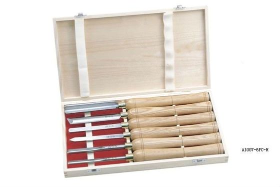 Round Punch Wood Lathe Tool Sets SGS Spinning Wood Carving For Woodworking