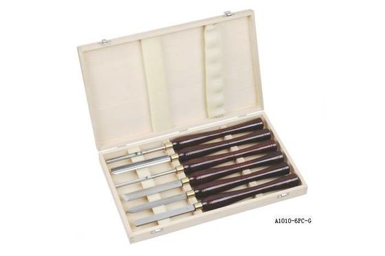 Round Punch Wood Lathe Tool Sets SGS Spinning Wood Carving For Woodworking
