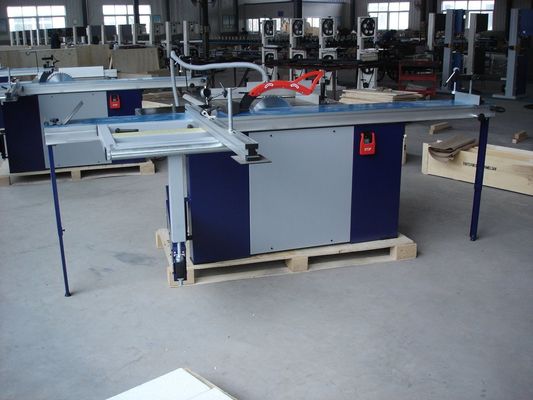 Adjustable Speed Wood Pressing Machine 30mm Sliding Table Panel Saw