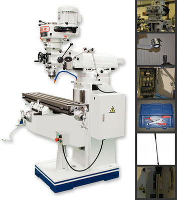 Cantilevered Structure Turret Drilling Machine CNC Universal