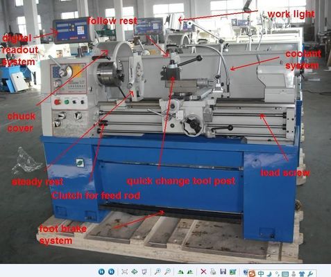 Mechanical Precision Bench Top Metal Lathe 1000mm New Condition