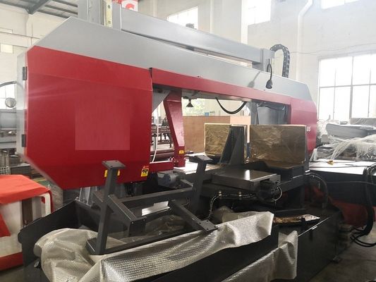 Heavy Cylindrical Electric Metal Cutting Machine Hydraulic Control